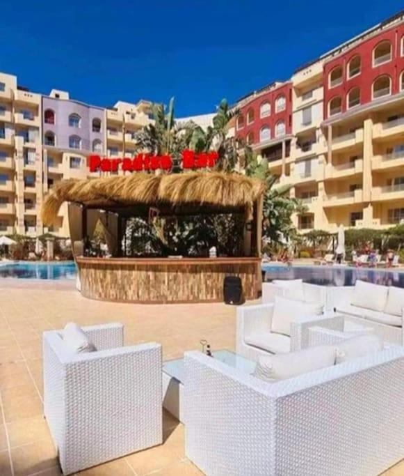 Sunny Studio With 3 Swimming Pools Florenza Hurgada Dış mekan fotoğraf