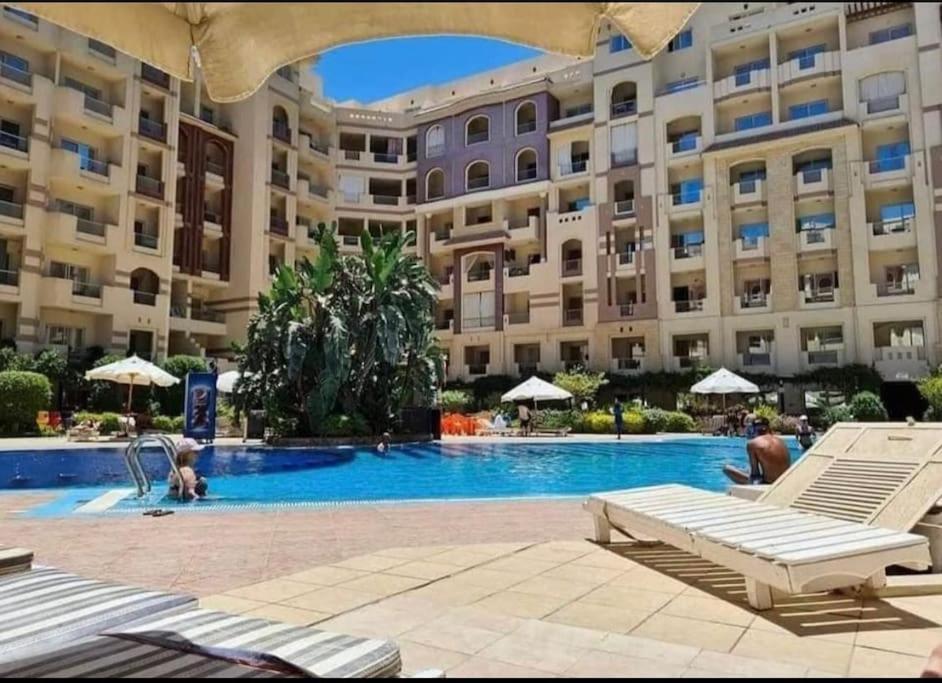 Sunny Studio With 3 Swimming Pools Florenza Hurgada Dış mekan fotoğraf
