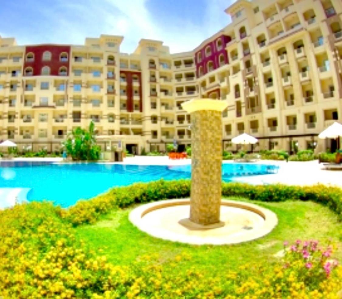 Sunny Studio With 3 Swimming Pools Florenza Hurgada Dış mekan fotoğraf